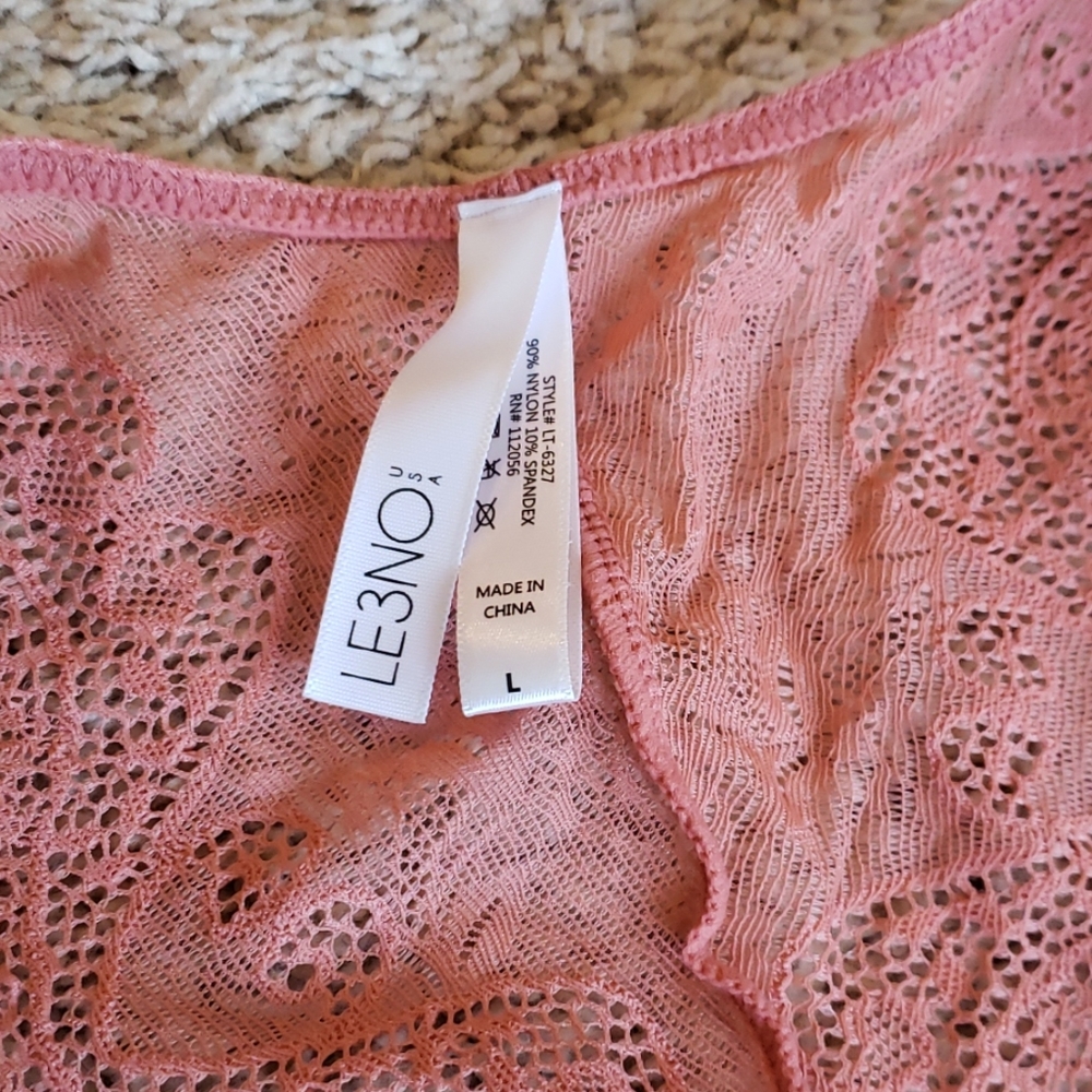 Lace Bralette Racerback. - Picture 2 of 4
